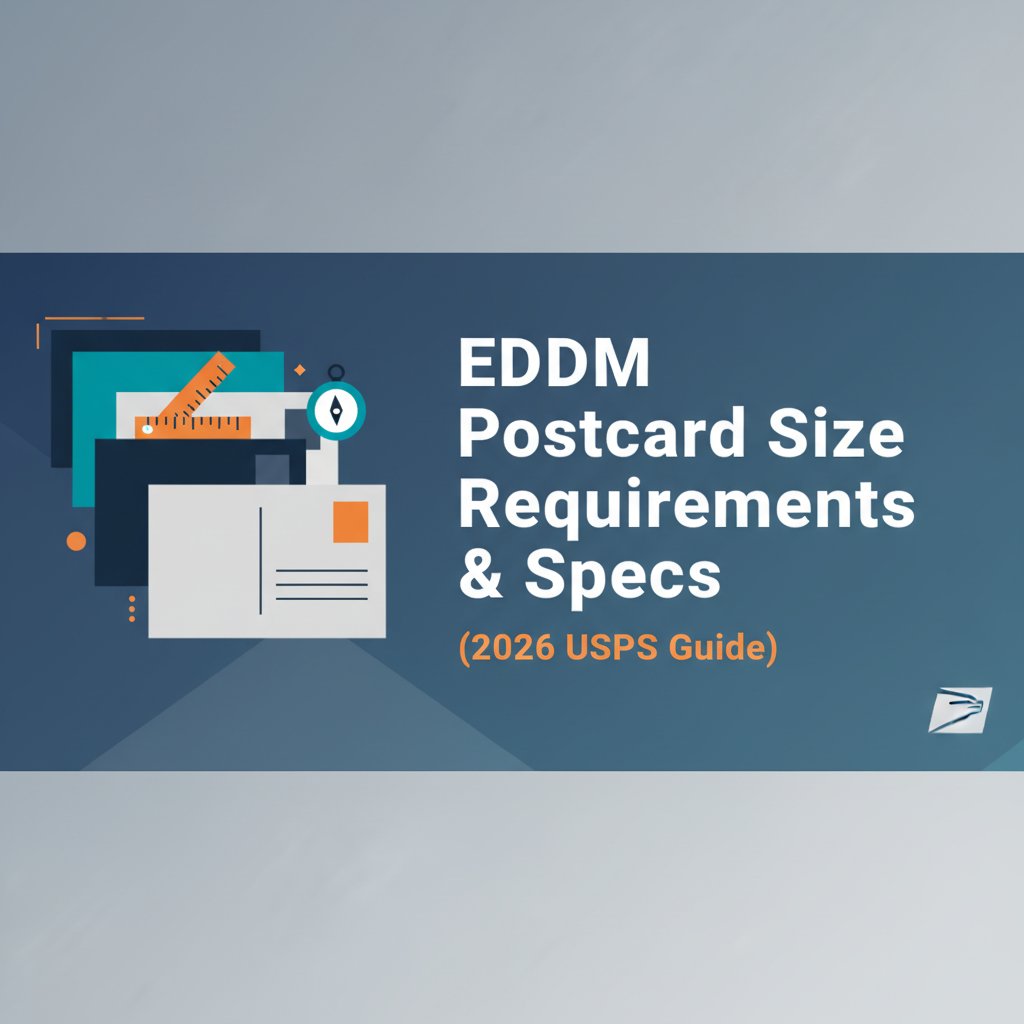EDDM Postcard Size Requirements & Specs (2026 USPS Guide)