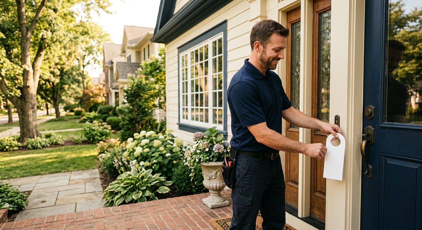 Contractor Door Hangers: Design & Distribution Guide